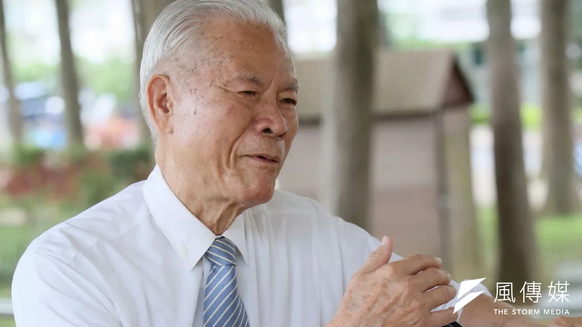 林秋山曾多次「密訪」朝鮮,成功促成雙方政府首次會談。(柯承惠攝)