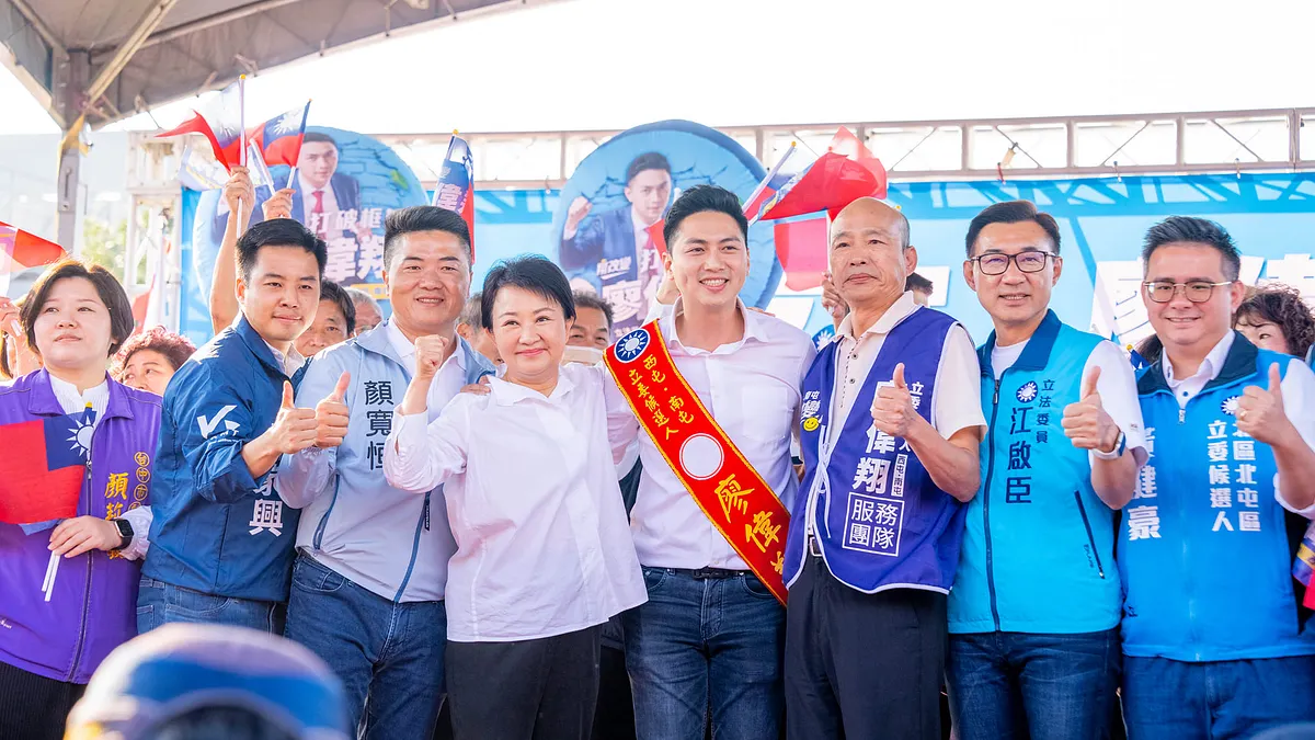 台中の3人の国民党立法委員のリコール結果は、2026年市長選や盧秀燕氏の2028年の動向を左右する重要な指標となる。(写真/廖偉翔氏のフェイスブックより) 台中の3人の国民党立法委員のリコール結果は、2026年市長選や盧秀燕氏の2028年の動向を左右する重要な指標となる。(写真/廖偉翔氏のフェイスブックより)