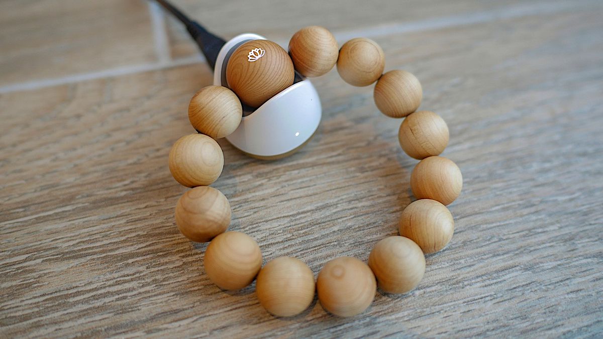 宏碁智慧佛珠除了可以設定念誦內容、迴向對象,還可查看健走步數、消化熱量、睡眠紀錄及總里程數紀錄。(宏碁提供) 宏碁智慧佛珠除了可以設定念誦內容、迴向對象,還可查看健走步數、消化熱量、睡眠紀錄及總里程數紀錄。(宏碁提供)