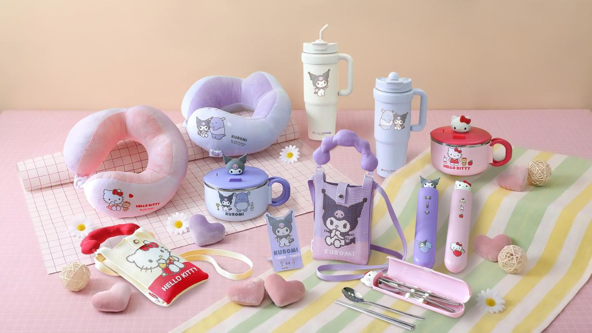 早餐店變身三麗鷗樂園!弘爺漢堡再攜Hello Kitty、酷洛米跨界聯名 療癒經濟搶攻晨間商機