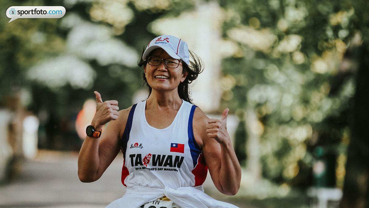 第七屆塔圖馬拉松是謝幸吟的第一場海外賽,他也跑出個人最佳半馬2小時31分。(圖/謝幸吟提供) 第七屆塔圖馬拉松是謝幸吟的第一場海外賽,他也跑出個人最佳半馬2小時31分。(圖/謝幸吟提供)