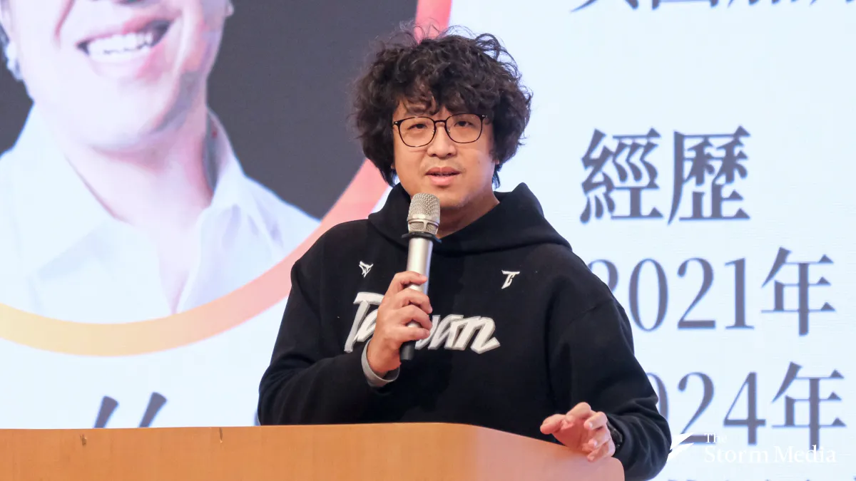 DPP legislator Puma Shen had barely signaled his willingness to take on the candidacy before the party's Taipei nomination process was put on hold. (Photo by Liu Wei-hung)