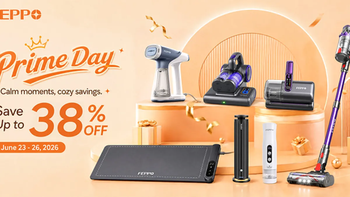 FEPPO Unveils Up to 38% Off Deals for Amazon Prime Day 2026
