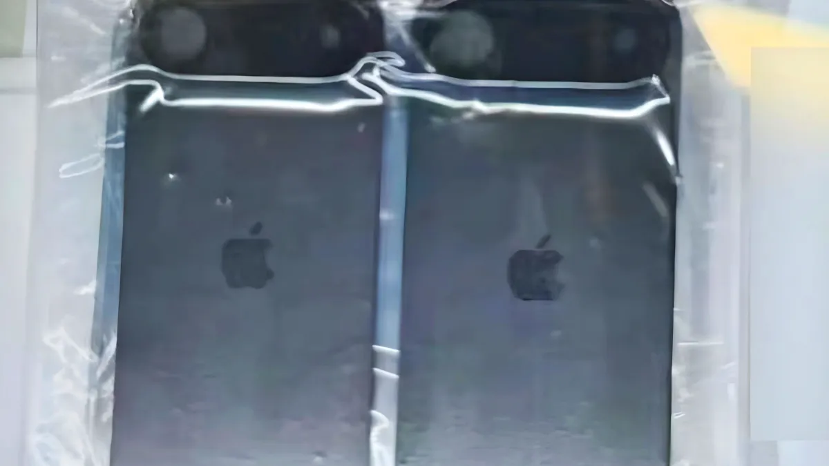 蘋果可能於今年推出全新設計的iPhone 17 Air,據最新爆料顯示,iPhone 17 Air的相機模組將拋棄沿用多代的矩形設計。(圖/翻攝自X@Majin Bu)