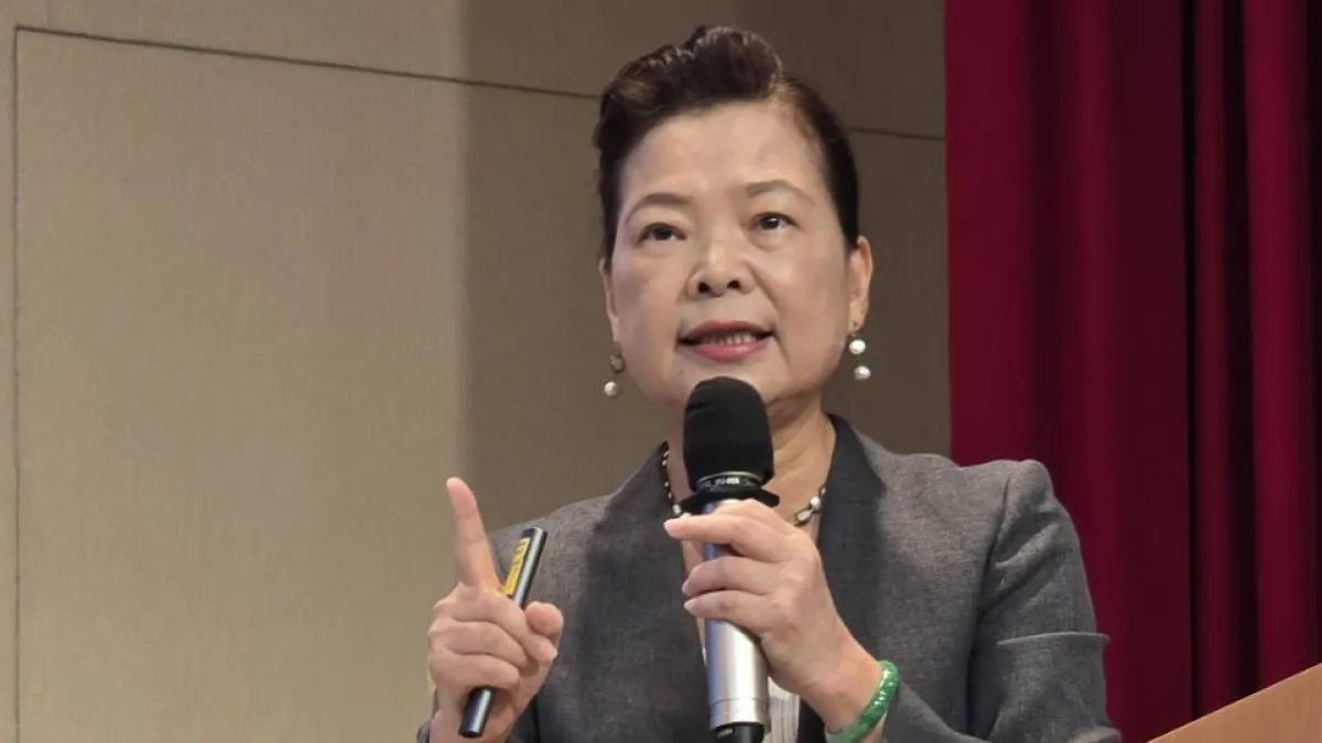 前經濟部長王美花11日在「2026台日科技未來論壇」表示,台日半導體合作是互補而非互搶。(印太戰略智庫提供)