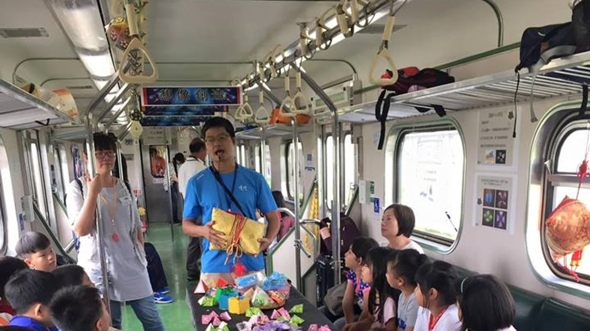 科普環島列車啟動 小學生搭火車玩科學 科普環島列車啟動 小學生搭火車玩科學