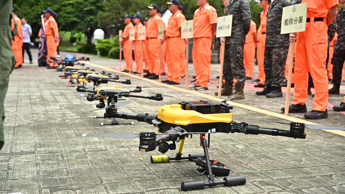 海巡署首辦無人機競賽 管碧玲:邁向「科技海巡」高空立體化新里程碑