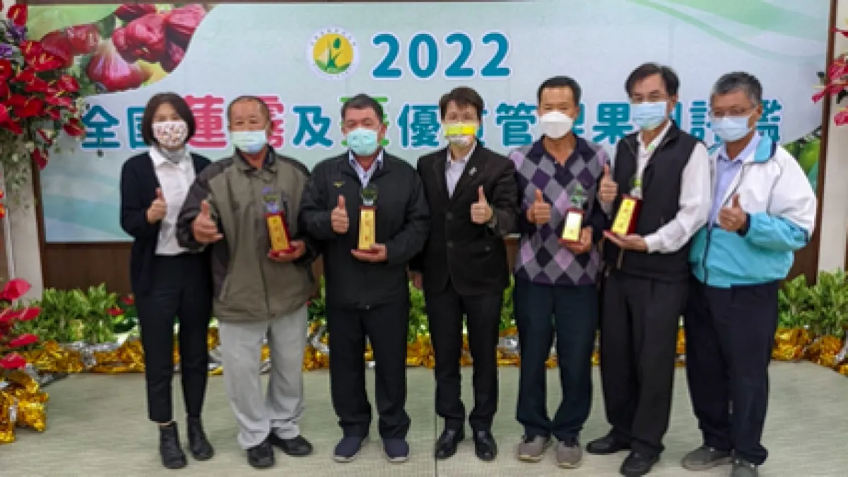 高雄是全台棗子的第一產地,今年行政院農業委員會高雄區農業改良場所舉辦的「 2022全國蓮霧及棗優質管理果園評鑑」,囊括冠、亞、季軍、優選果品及果品優選等19組獎項,成果斐然。(圖/高雄市農業局提供)