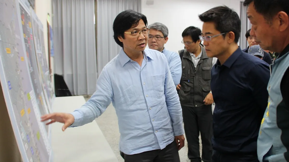 內政部長率團訪問台東 縣長黃健庭盼與中央共同合作
