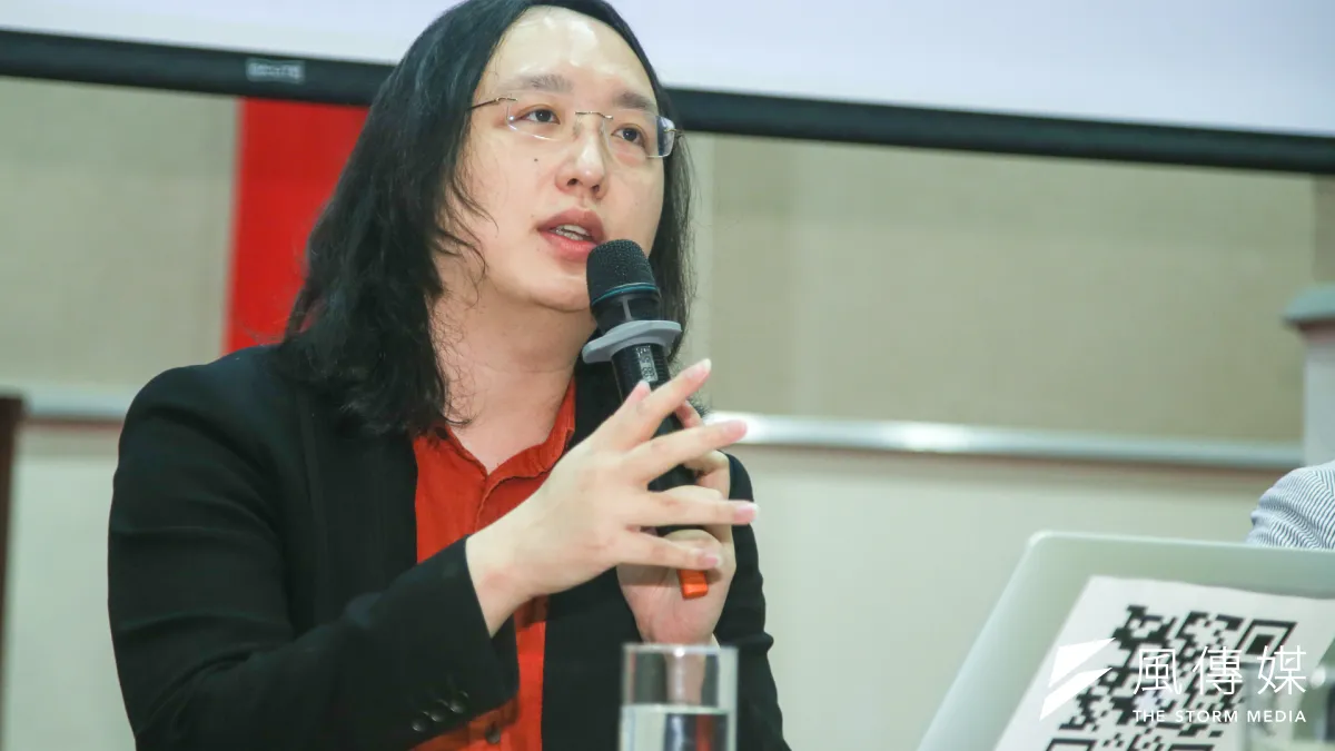 行政院數位政委唐鳳21日表示,個人在酒駕鞭刑議題上,並沒有既定立場,並強調該案提案連署目的,是希望社會正視酒駕累犯問題。(資料照,陳明仁攝)