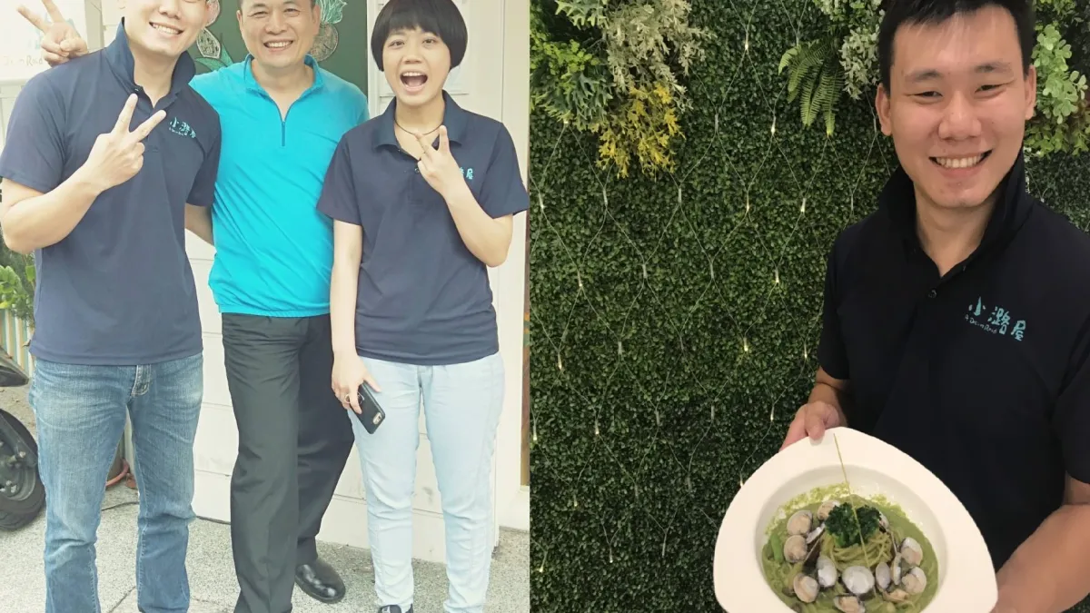 「小潞屋」是1年多前老闆志偉與老婆一手打造的夢想,但甜蜜溫馨的小餐館背後,誰也想不到他是如何克服坎坷身世、耗費了多少心血才走到今天這一步...(圖/慈馨兒少之家提供)