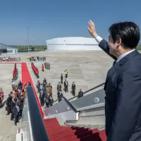Taiwan President Lai Ching-te is seen off during an airport farewell ceremony in Eswatini on May 5, 2026, as he wraps up his state visit to the kingdom. (Photo courtesy of the Office of the President) Taiwan President Lai Ching-te is seen off during an airport farewell ceremony in Eswatini on May 5, 2026, as he wraps up his state visit to the kingdom. (Photo courtesy of the Office of the President)