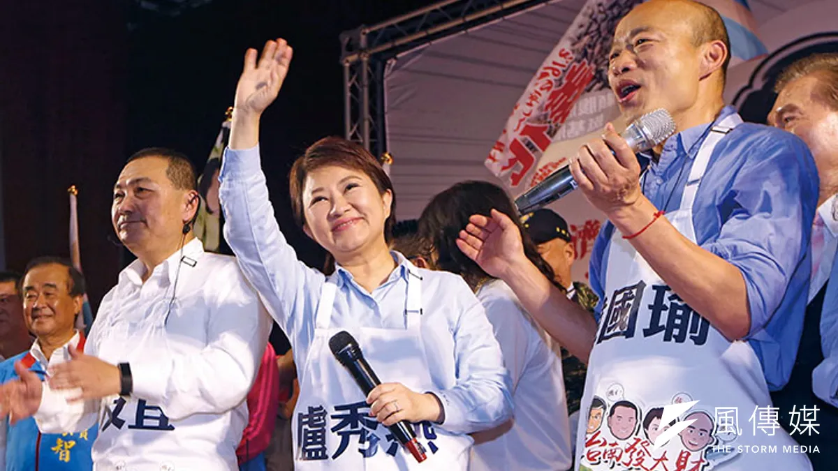 民進党は、国民党の次期総統候補として取り沙汰される盧秀燕氏(中央)と韓国瑜氏(右)を、それぞれ異なるシナリオで評価している。(写真/郭晋瑋撮影) 民進党は、国民党の次期総統候補として取り沙汰される盧秀燕氏(中央)と韓国瑜氏(右)を、それぞれ異なるシナリオで評価している。(写真/郭晋瑋撮影)