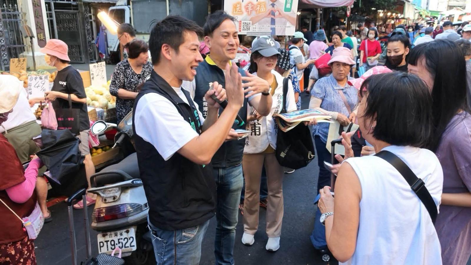 葉元之陪許甫掃街被嗆「選舉才來」 他還原現場:綠媒帶風向連常識都不顧