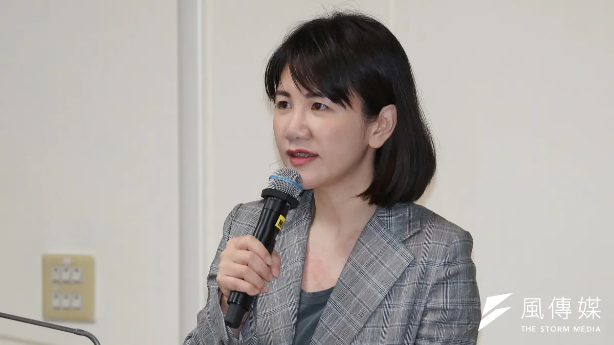 國民黨立委謝衣鳳(見圖)質疑國發會美化各部會的前瞻計畫預算執行率。(資料照,盧逸峰攝)
