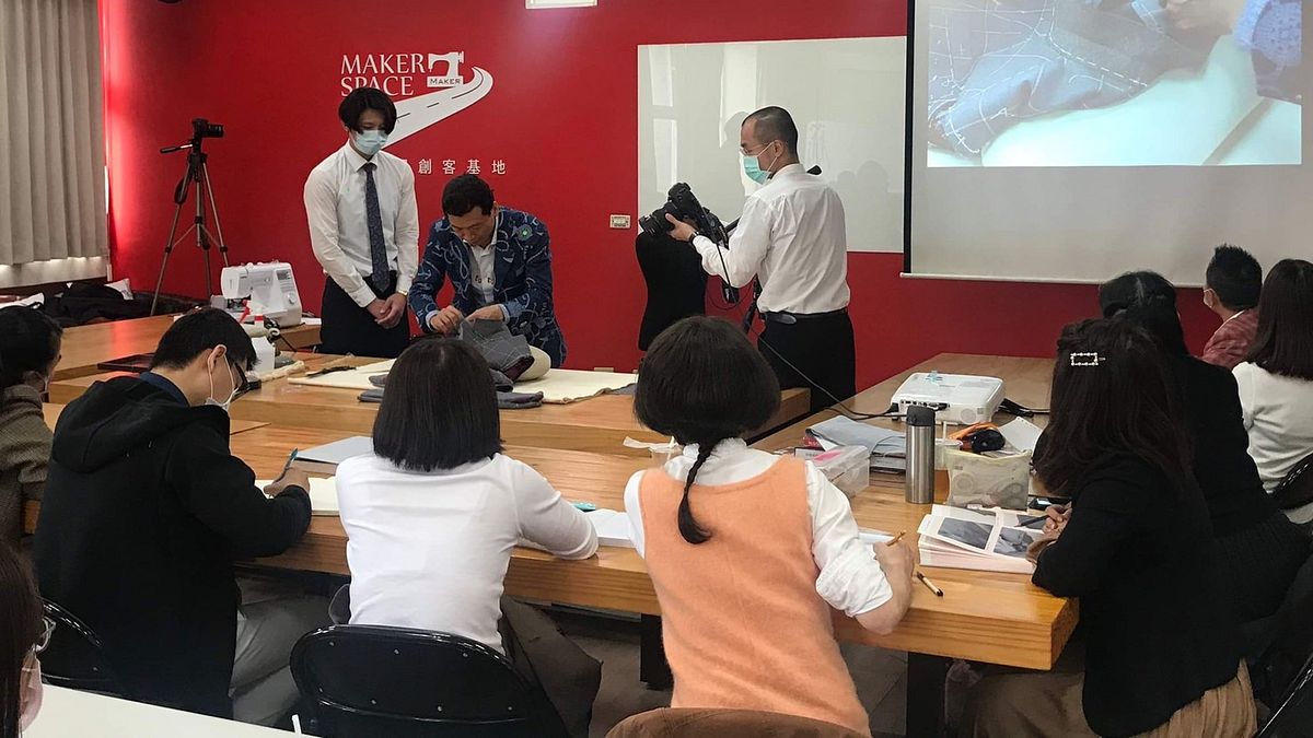 衣啟飛翔創客基地開設進階「西服工作營」招募有服裝學歷證照且想進入服裝產業創業的民眾參加。(圖/勞動力發展署桃竹苗分署提供) 衣啟飛翔創客基地開設進階「西服工作營」招募有服裝學歷證照且想進入服裝產業創業的民眾參加。(圖/勞動力發展署桃竹苗分署提供)