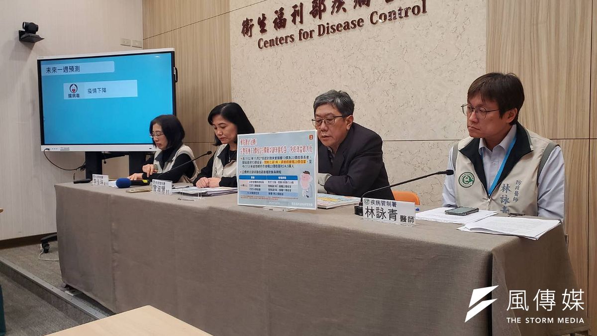 疾管署召開疫情記者會宣布腸病毒疫情雖已反轉下降,但仍在流行期,上周還新增了一名出生僅5天重症病例個案。(黃天如攝) 疾管署召開疫情記者會宣布腸病毒疫情雖已反轉下降,但仍在流行期,上周還新增了一名出生僅5天重症病例個案。(黃天如攝)