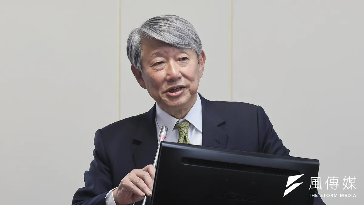 經濟部長郭智輝6日至立法院備詢,提到雲豹能源為了炒股票,講了很多不應該講的話,但雲豹否認炒股。(柯承惠攝)