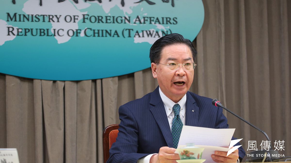 2023年3月26日,外交部長吳釗燮針對宏都拉斯斷交事宜召開記者會說明。(資料照,顏麟宇攝) 2023年3月26日,外交部長吳釗燮針對宏都拉斯斷交事宜召開記者會說明。(資料照,顏麟宇攝)