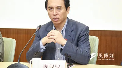 國民黨桃園市長候選人陳學聖說,市府同仁如果還不願意認錯,「那我們就會跟司法單位告發」。(資料照,陳品佑攝)