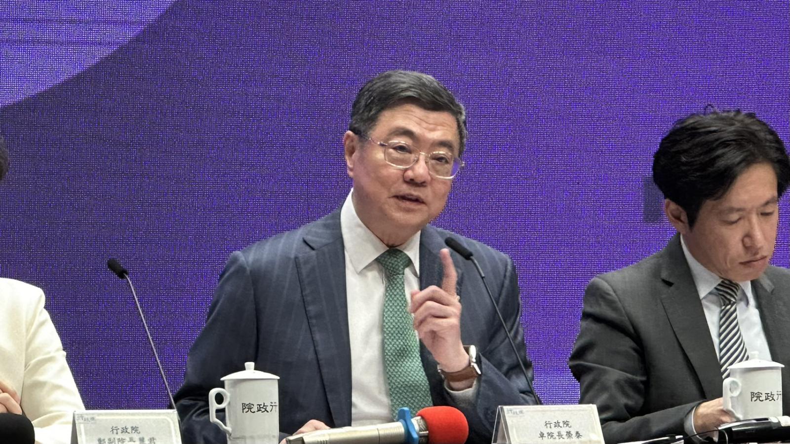 在野黨批普發1萬窮台 卓榮泰:收支平衡不舉債是富民