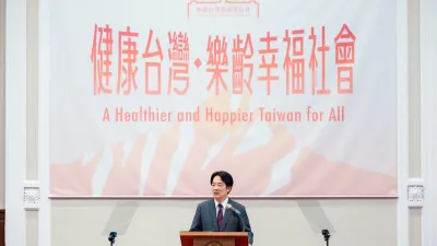 總統府22日召開健康台灣推動委員會首次會議,親自擔任召集人的總統賴清德,對衛福部提出的「健康台灣願景規劃」進行併案裁示。(總統府提供)