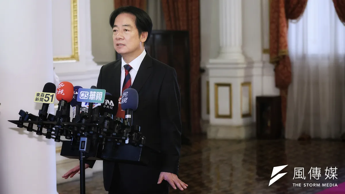 賴清德総統は10日、「第20回アジア民主・人権賞授賞式」に出席する前に取材に応じ、野党に対し「国防予算を封殺すべきではない」と訴えた。(写真/柯承惠撮影) 賴清德総統は10日、「第20回アジア民主・人権賞授賞式」に出席する前に取材に応じ、野党に対し「国防予算を封殺すべきではない」と訴えた。(写真/柯承惠撮影)