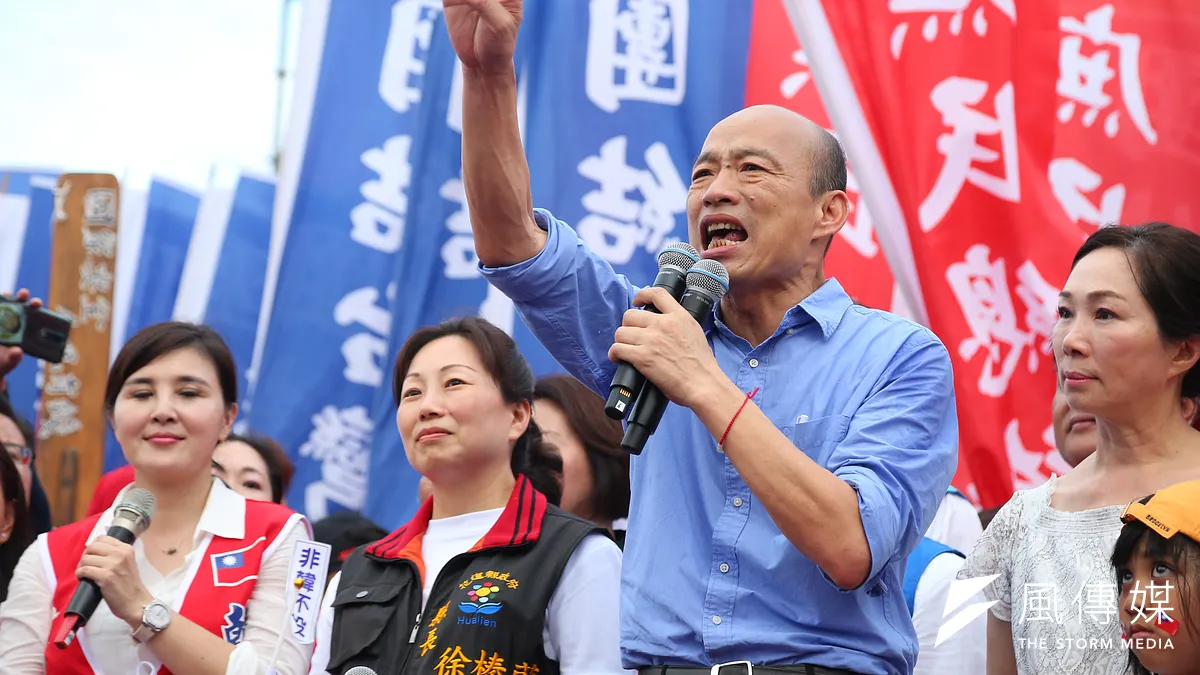 高雄市長韓國瑜。(資料照,顏麟宇攝)