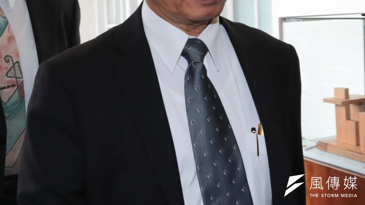 財政部長張盛和主持房地合一稅草案公聽會。(資料照片,余志偉攝)
