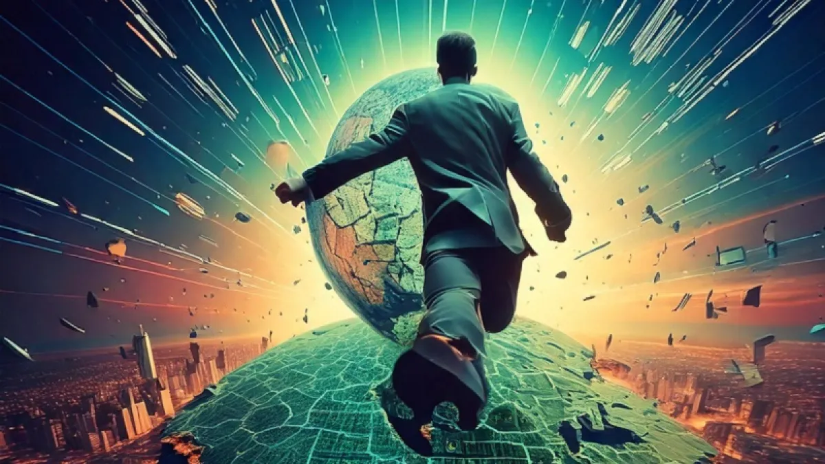 技技顛覆了人心和世局。(AI生成照片)
