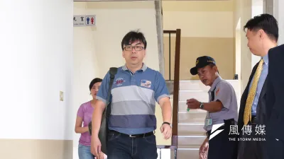 民進黨立委段宜康31日出席司法法制委員會婚姻平權協商。(顏麟宇攝)
