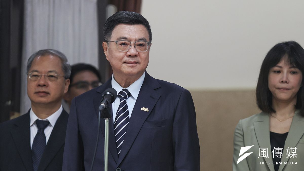 台灣民意基金會針對行政院長卓榮泰領導的內閣施政表現進行民調。(柯承惠攝) 台灣民意基金會針對行政院長卓榮泰領導的內閣施政表現進行民調。(柯承惠攝)