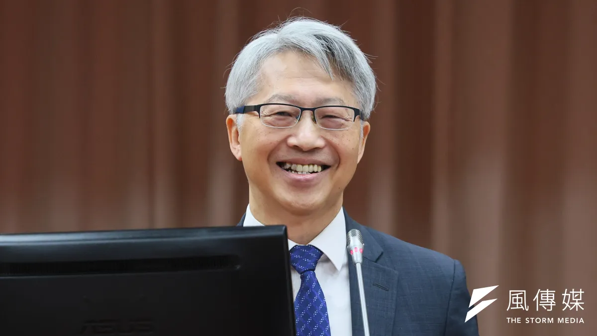 談核電與淨零,廖俊智「醒了」但賴清德還在「裝睡」?圖為廖俊智在立法院備詢。(顏麟宇攝)