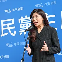 国民党主席選に挑む鄭麗文氏。党内には懸念も根強い。(写真/顏麟宇撮影) 国民党主席選に挑む鄭麗文氏。党内には懸念も根強い。(写真/顏麟宇撮影)