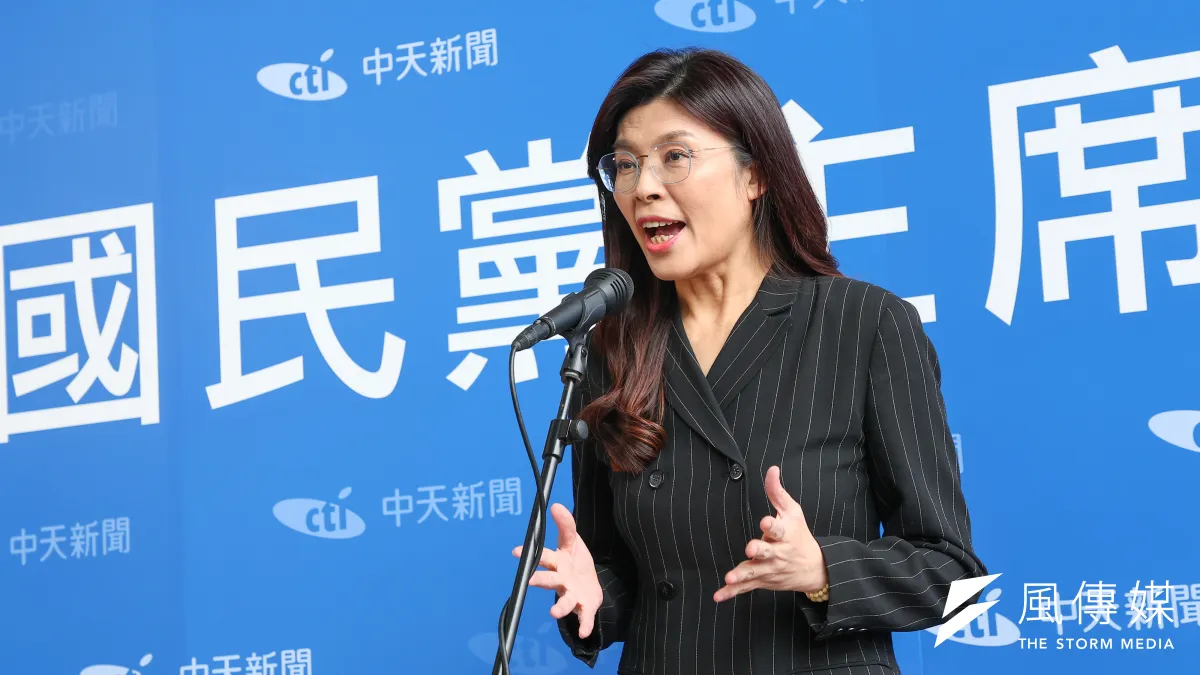國民黨主席選舉鄭麗文(見圖)逆勢殺出,國民黨內不少人卻憂心忡忡。(顏麟宇攝)