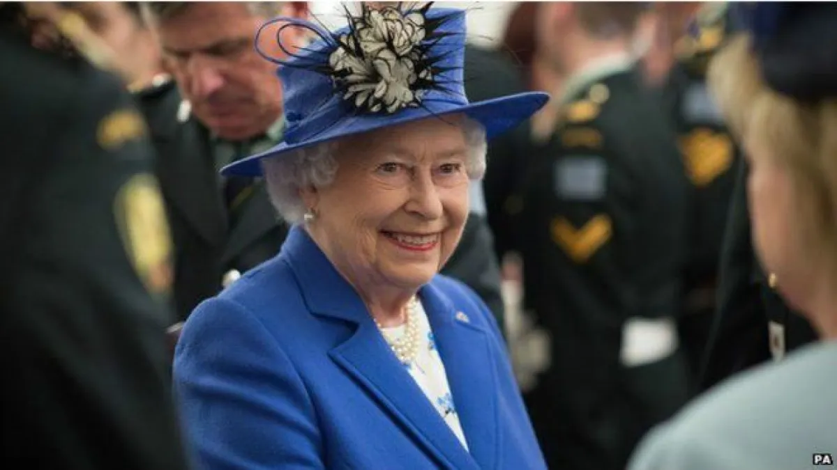 英國伊莉莎白女王在溫莎堡慶祝89歲生日。(BBC中文網)
