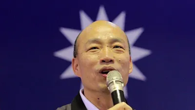 國民黨高雄市黨部主委、北農前總經理韓國瑜曾一路被民進黨追打到辭卸北農職務。(取自韓國瑜臉書)