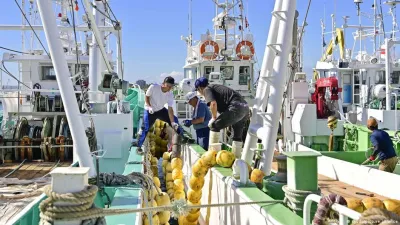 隨著福島核電站開始向大海排放核災廢水,福島居民特別是漁民擔心苦難會捲土重來。(圖片來源:德國之聲)