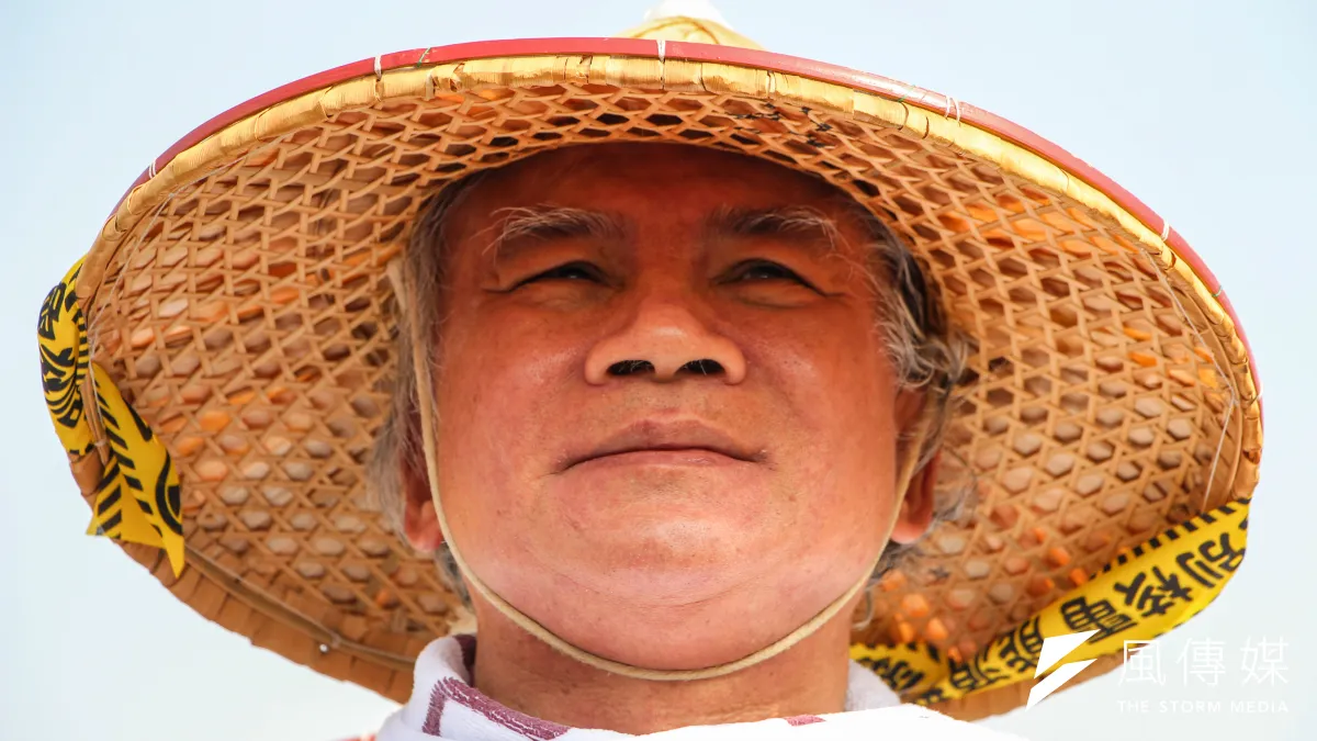林義雄。(葉信菉攝)