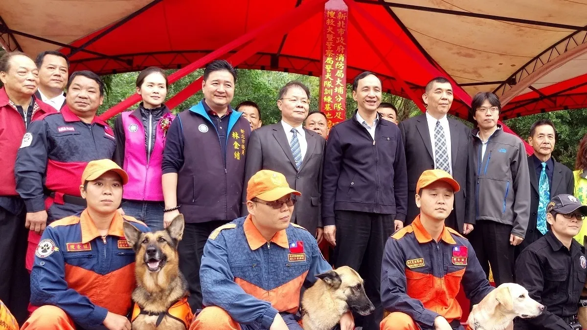 新北搜救犬及警犬新廳舍動土 預計107年4月完工