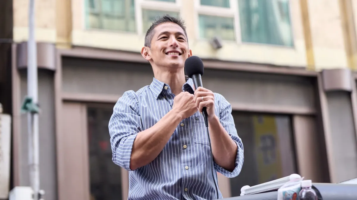 壯闊台灣創辦人吳怡農(見圖)正式宣布參選台北市長,但砲口向內面對來自民進黨的反彈。(資料照,取自吳怡農臉書粉專)