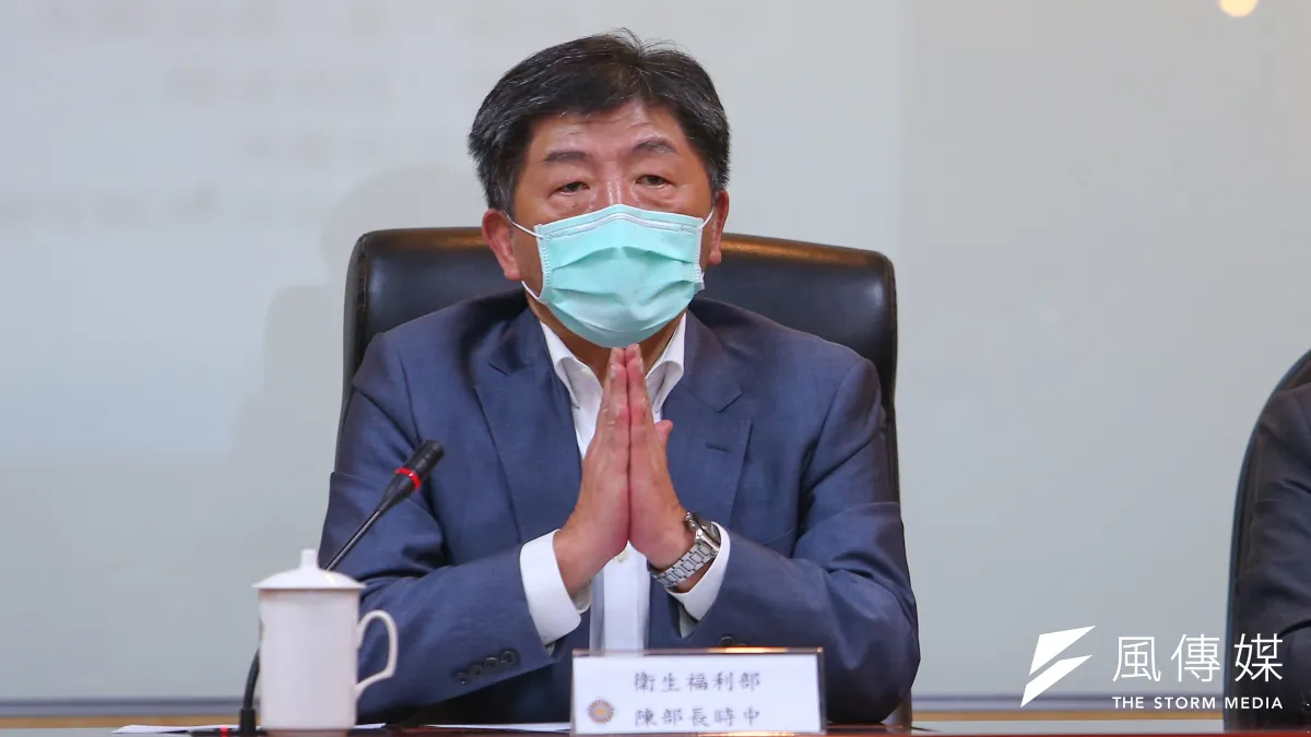 衛福部長陳時中29日視察台北榮總超前部署情形。(顏麟宇攝)