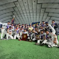 CLUB REBASEは第50回全日本クラブ野球選手権大会で初優勝を果たし、創部3年目でクラブチーム日本一に輝いた。あわせて、社会人野球日本選手権大会への出場権も獲得した。(CLUB REBASE提供) CLUB REBASEは第50回全日本クラブ野球選手権大会で初優勝を果たし、創部3年目でクラブチーム日本一に輝いた。あわせて、社会人野球日本選手権大会への出場権も獲得した。(CLUB REBASE提供)