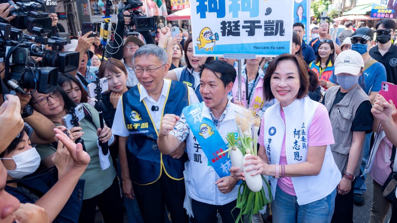 「雙柯」合體掃陽明市場!柯志恩喊藍白全力催票 拚議員「全壘打」下架新潮流