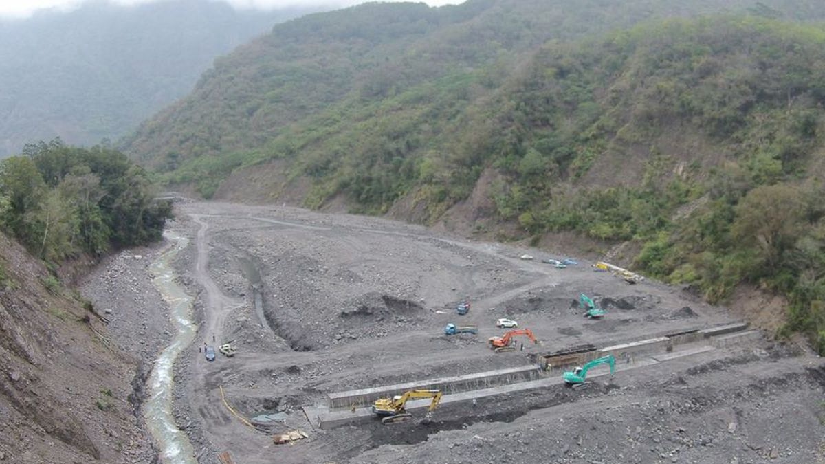 水土保持護原鄉安全 拉庫斯溪防砂壩進度超前 水土保持護原鄉安全 拉庫斯溪防砂壩進度超前