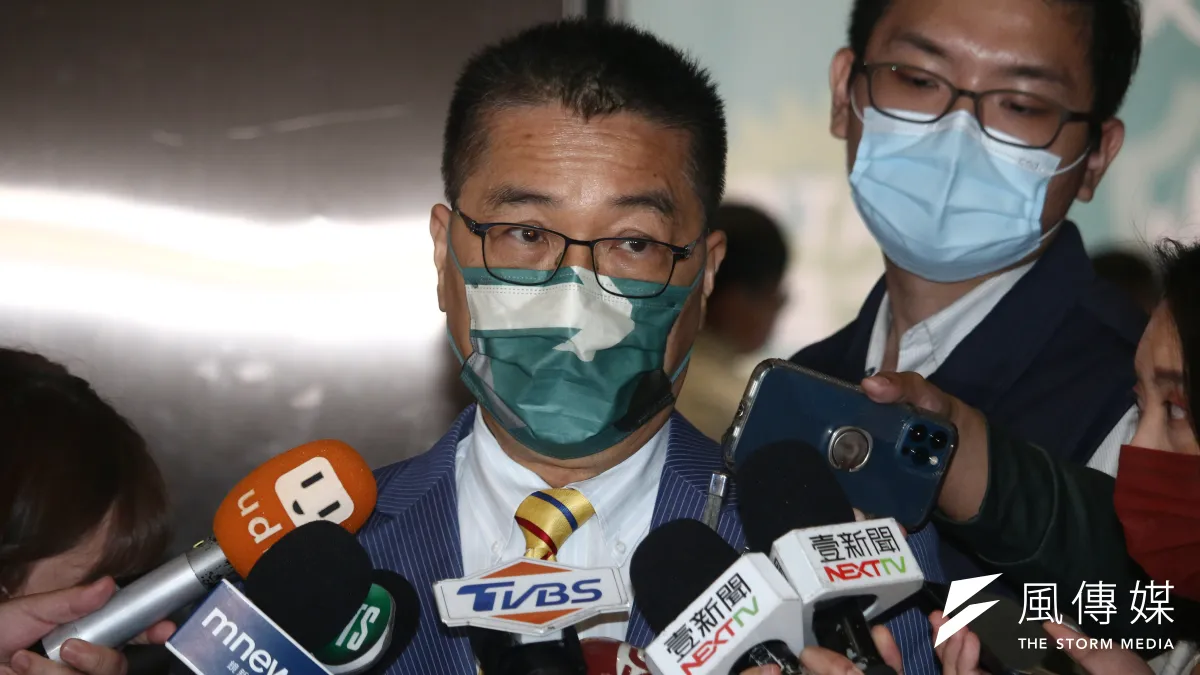 內政部長徐國勇為警察做了不少事。(蔡親傑攝)
