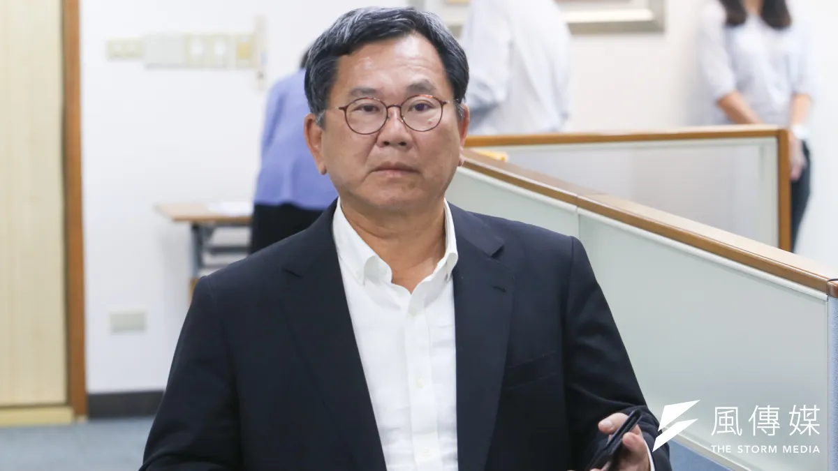 民進黨選對會召集人陳明文。(陳明仁攝)