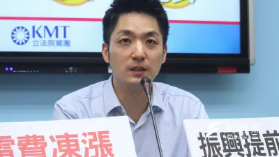 立委蔣萬安日前表態代表國民黨參選2022年台北市長選舉。(資料照,蔡親傑攝)