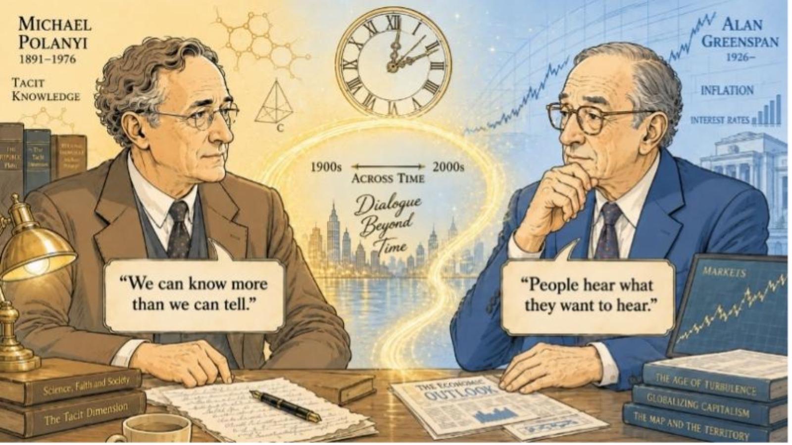 薛文蔚觀點:當葛林斯潘遇上波蘭尼─AI 時代,資料的「幽微」