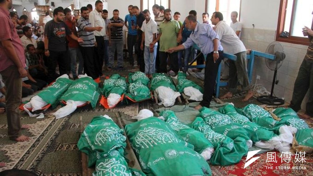 以色列國防軍炸死巴勒斯坦一家25口,駐美大使:應該拿諾貝爾和平獎。(美聯社) 以色列國防軍炸死巴勒斯坦一家25口,駐美大使:應該拿諾貝爾和平獎。(美聯社)